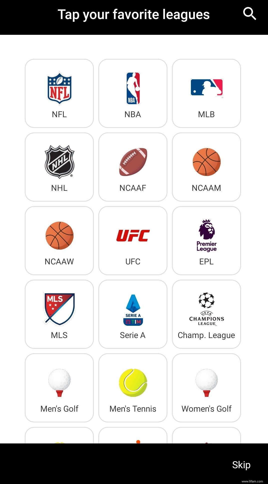 Les 6 meilleures applications de score sportif pour Android 