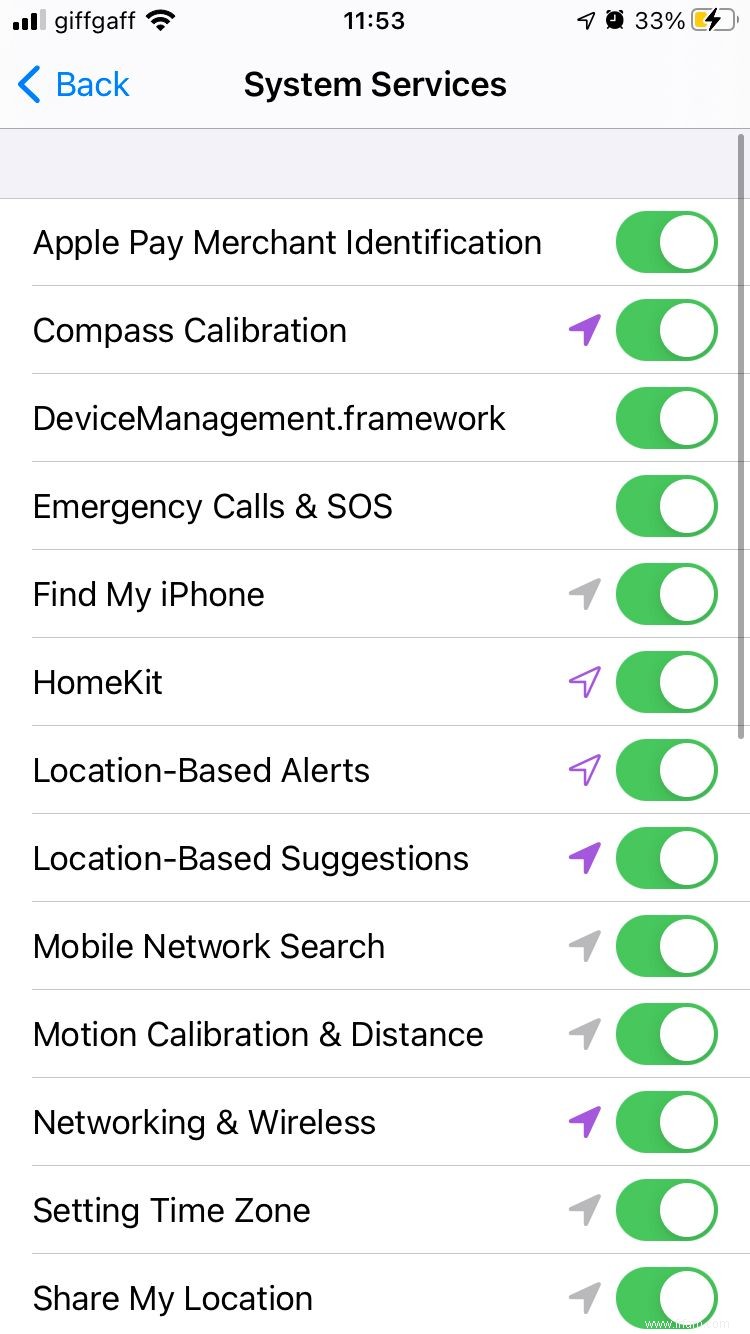 Comment gérer les paramètres de localisation sur votre iPhone 