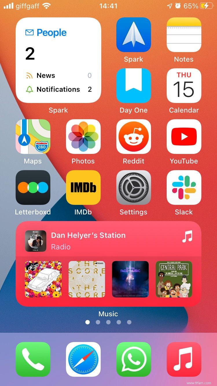 Comment personnaliser l écran d accueil de votre iPhone avec des widgets et des icônes d application 