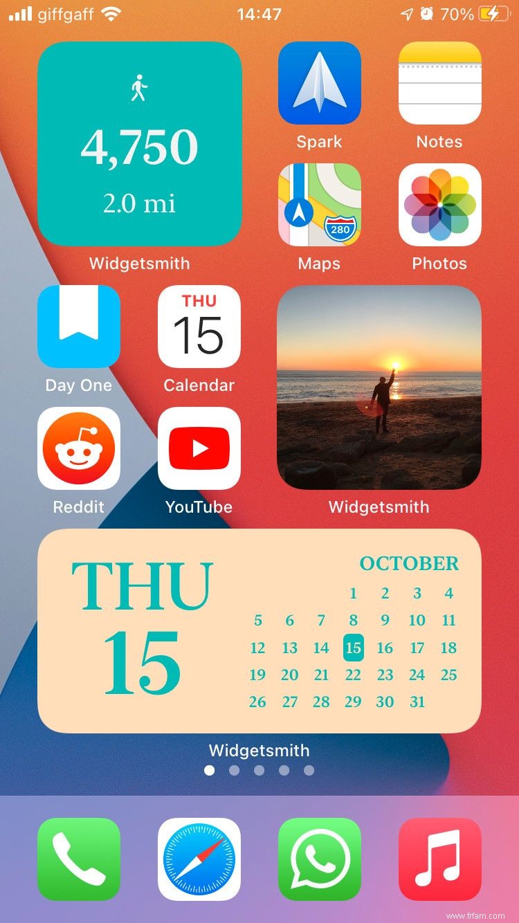 Comment personnaliser l écran d accueil de votre iPhone avec des widgets et des icônes d application 