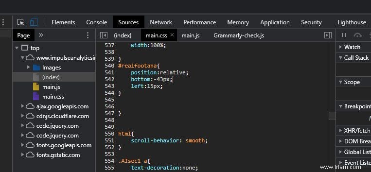 Comment utiliser Chrome DevTools pour résoudre les problèmes de site Web 