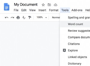 Comment vérifier le nombre de mots sur Google Docs 