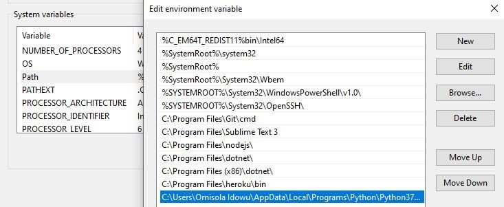 Comment ajouter Python à la variable PATH Windows 