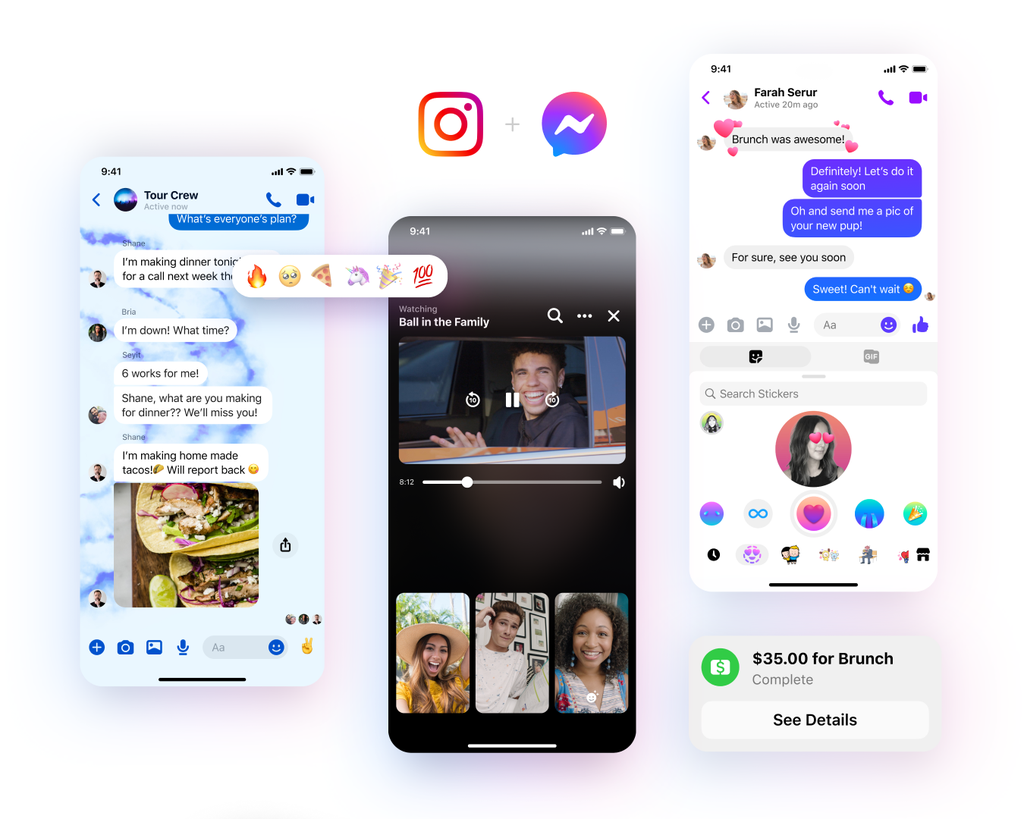 Facebook Messenger fait peau neuve 