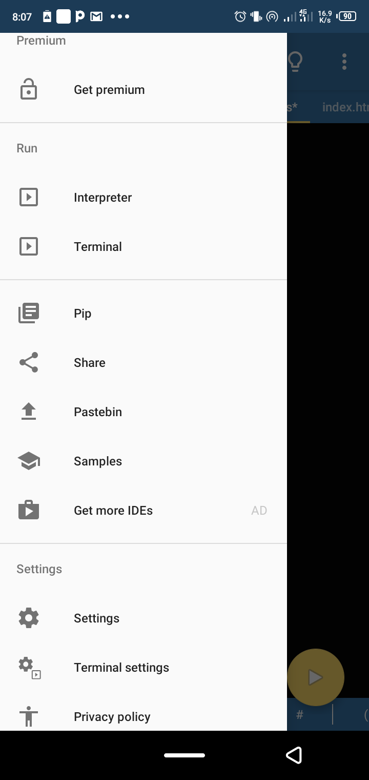 Comment installer et coder Python sur Android avec Pydroid 3 