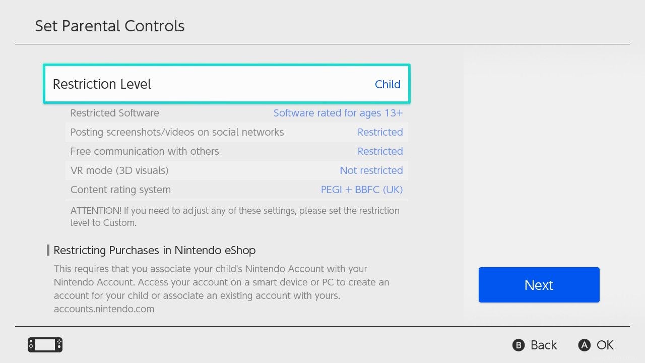 Comment configurer et utiliser le contrôle parental sur Nintendo Switch 