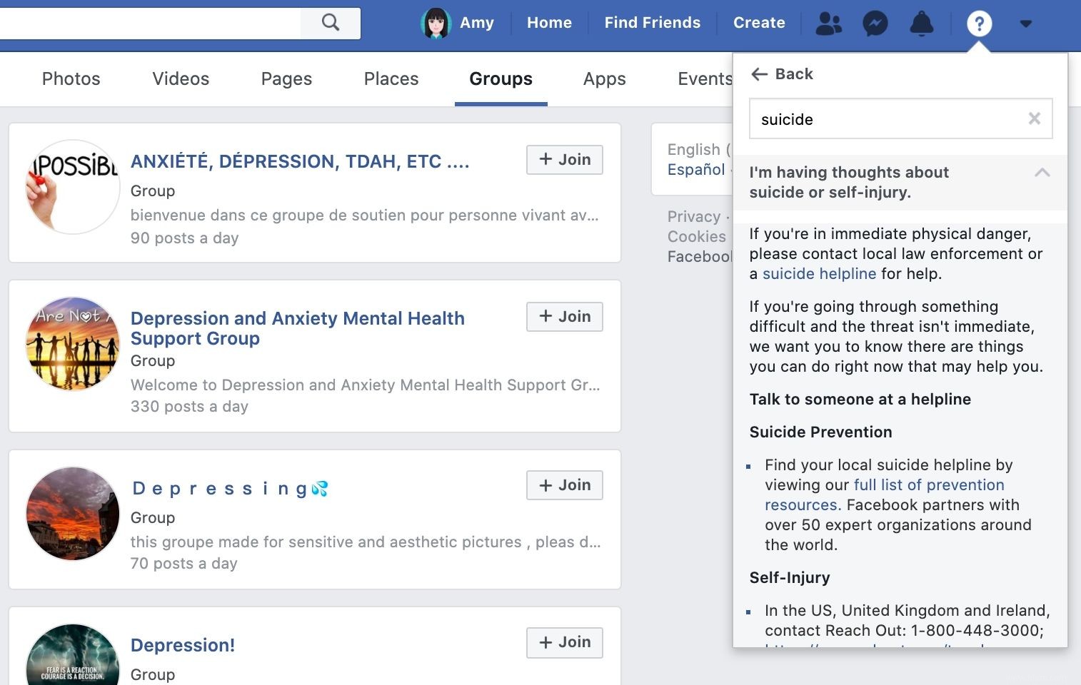 5 façons dont Facebook peut vous aider avec votre santé mentale 