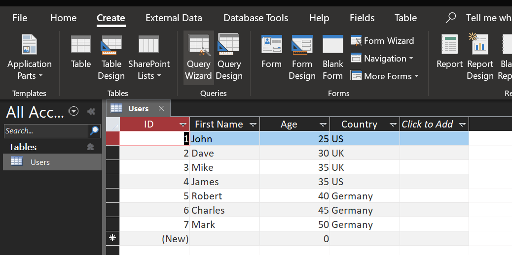 Comment exécuter une requête dans Microsoft Access 