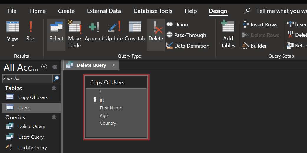 Comment exécuter une requête dans Microsoft Access 