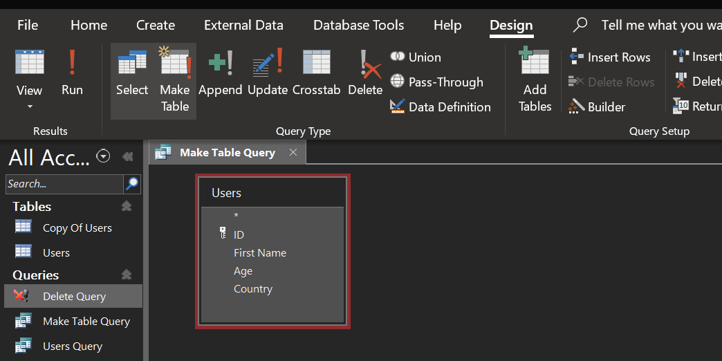 Comment exécuter une requête dans Microsoft Access 