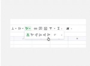 Comment faire pivoter du texte dans Google Sheets 