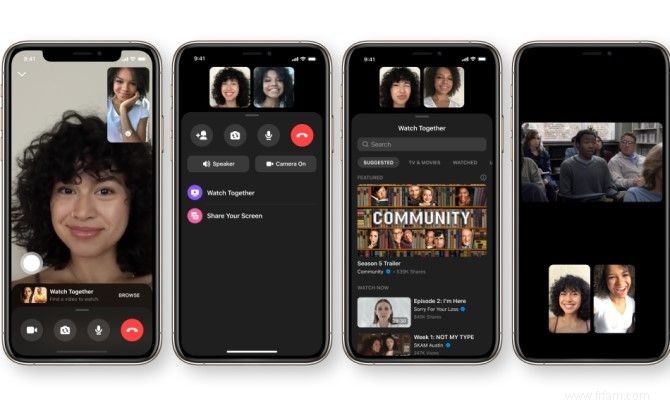 Facebook dévoile la fonctionnalité Watch Together dans Messenger 