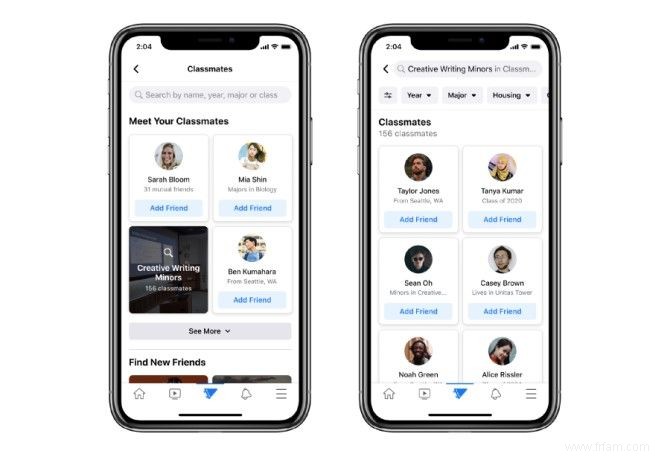 Facebook lance un espace pour les collégiens 