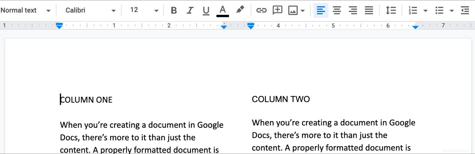 Comment modifier les marges dans Google Docs 