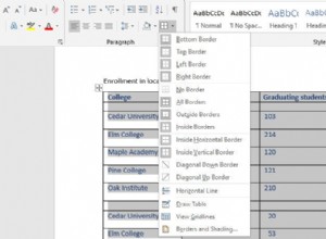 Comment formater les lignes de bordure de tableau dans Microsoft Word 