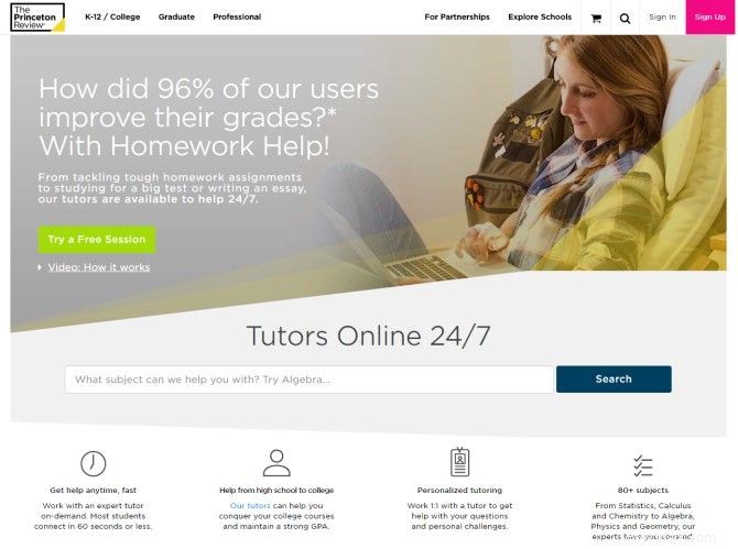 Les 6 meilleurs sites de tutorat pour l aide aux devoirs 