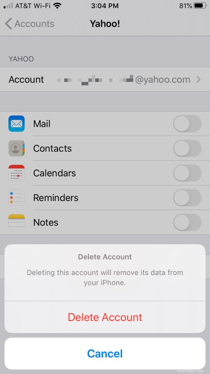 Comment ajouter et supprimer des comptes de messagerie sur iPhone et iPad 