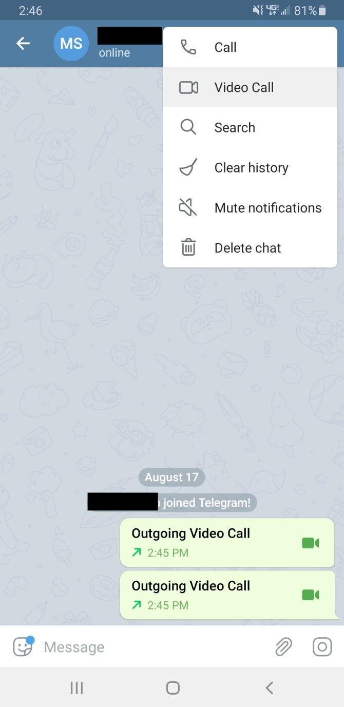 Telegram lance des appels vidéo cryptés en tête-à-tête 