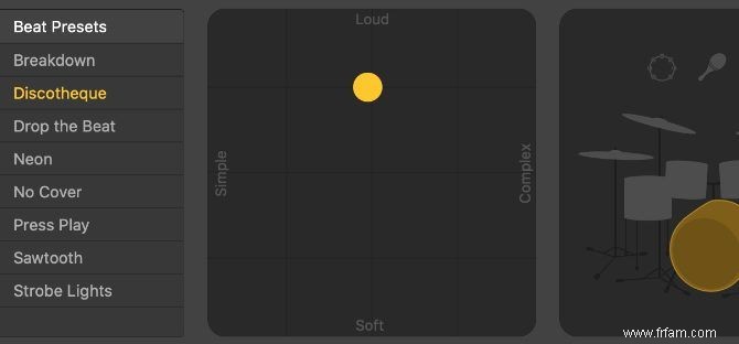 Comment utiliser et personnaliser la fonction Drummer dans GarageBand 