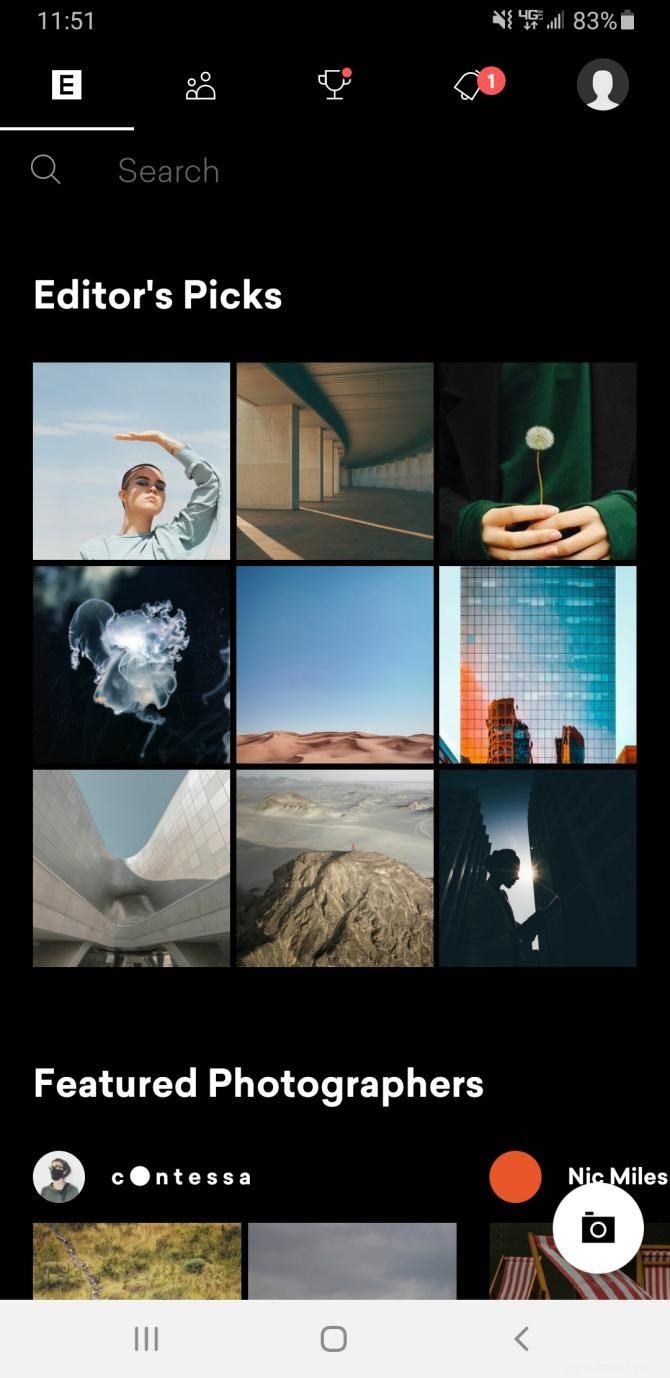 Les meilleures alternatives Instagram pour les photographes 