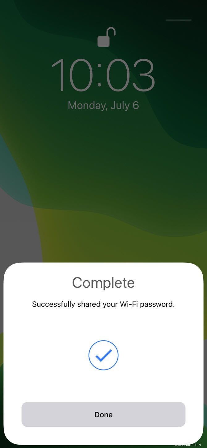 Comment partager vos mots de passe Wi-Fi d un iPhone à l autre 