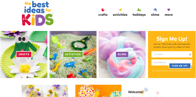 6 sites Web adaptés aux enfants pour des activités artistiques et artisanales gratuites pour les enfants 