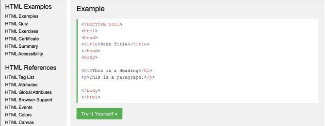 Les 8 meilleurs sites pour des exemples de codage HTML de qualité 