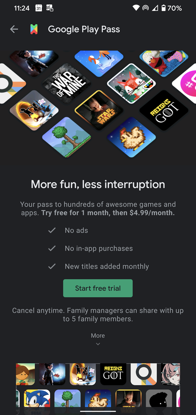 Qu est-ce que Google Play Pass ? Les 8 meilleures applications et jeux Play Pass 