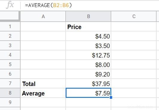 Comment créer des fonctions personnalisées dans Google Sheets 