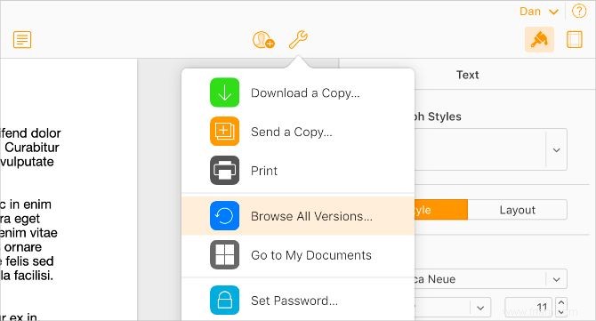 Comment récupérer des versions précédentes de pages, Word et autres documents Mac 