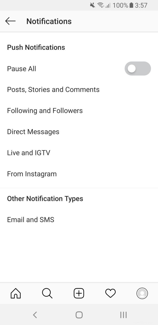 Comment activer les notifications en direct pour Facebook et Instagram 