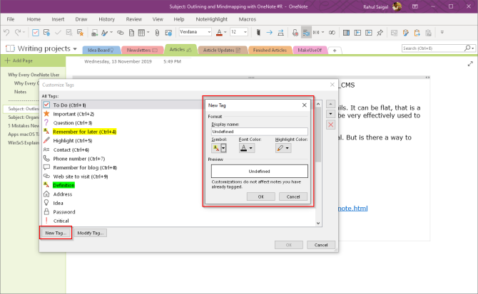 Pourquoi chaque utilisateur OneNote doit commencer à utiliser des balises dès maintenant 