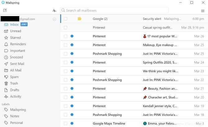 Les 5 meilleures alternatives gratuites à Microsoft Outlook 