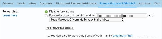 Comment transférer automatiquement des e-mails vers plusieurs adresses dans Gmail 