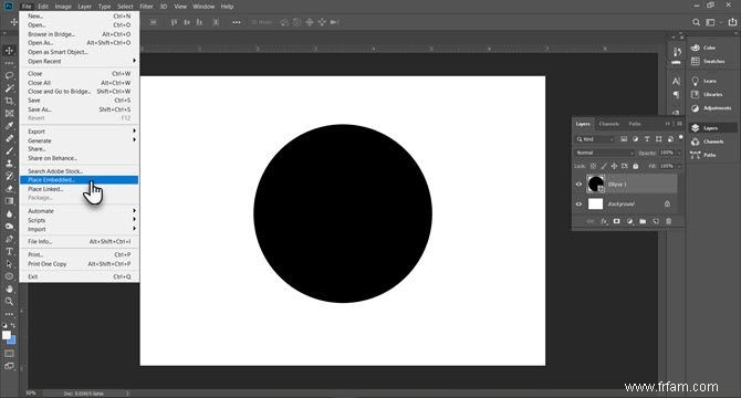 Comment recadrer des images à l aide de formes dans Photoshop 