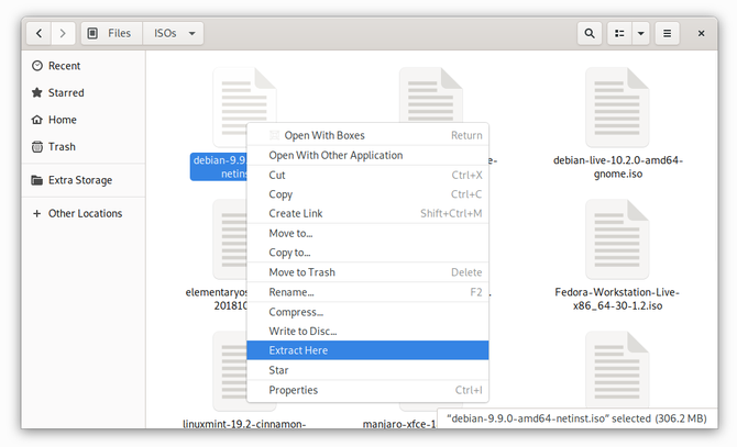 Comment extraire des fichiers ISO avec Linux 