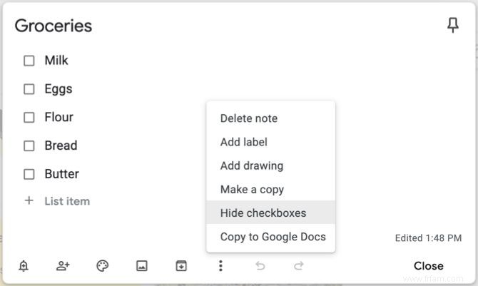 7 astuces et fonctionnalités utiles de Google Keep pour de meilleures listes 