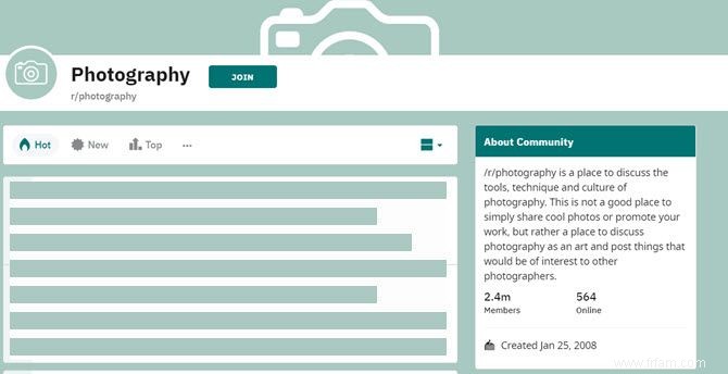 Comment améliorer vos compétences en photographie en utilisant Reddit 