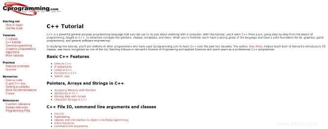 Comment apprendre la programmation C++ :6 sites pour commencer 