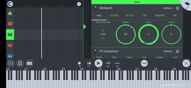 Les 6 meilleures applications Android pour la production musicale 