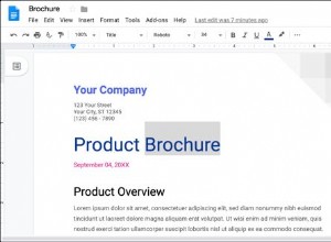 Comment enfin ajouter un thésaurus à Google Docs 