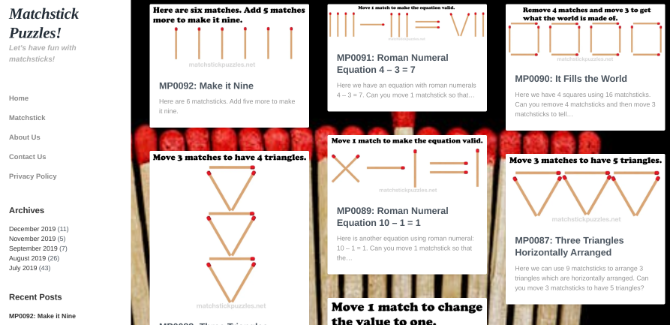 5 meilleurs sites de puzzle pour les énigmes logiques et les casse-tête de pensée latérale 