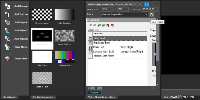 VEGAS Movie Studio pour Windows combine un montage vidéo puissant avec une facilité d utilisation 