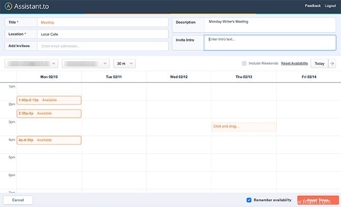 Les 6 meilleurs outils et applications de planification de réunion 