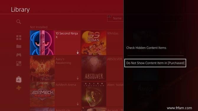 Comment organiser vos jeux, applications et amis PS4 