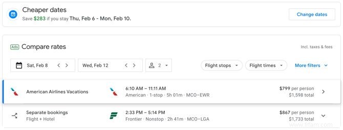 5 façons d utiliser Google Flights pour planifier votre voyage et économiser de l argent 