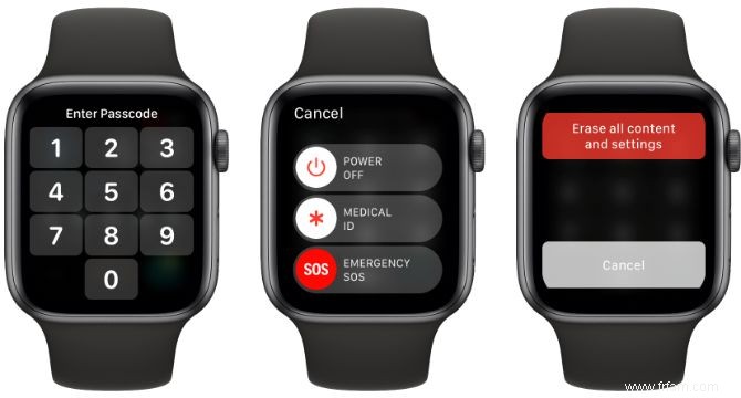 Comment réinitialiser votre Apple Watch et son mot de passe 