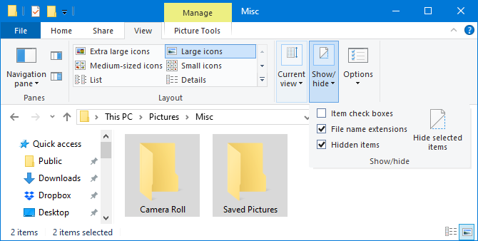 Comment supprimer la pellicule et les dossiers d images enregistrées dans Windows 10 