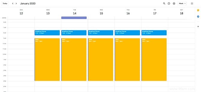 Google Calendar + Tasks est la seule liste de tâches dont vous aurez besoin 