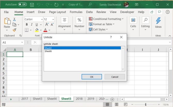 Comment travailler avec des onglets de feuille de calcul dans Microsoft Excel 